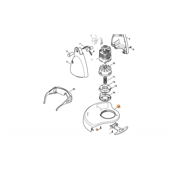 STIHL  Osłona 4815 710 8101